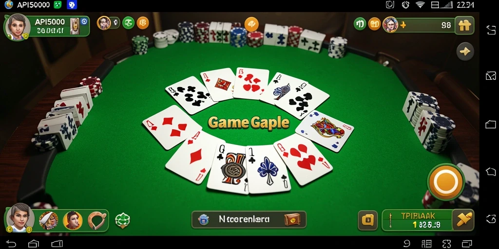 Screenshot menunjukkan gameplay seru dan interaksi pemain dalam API5000.