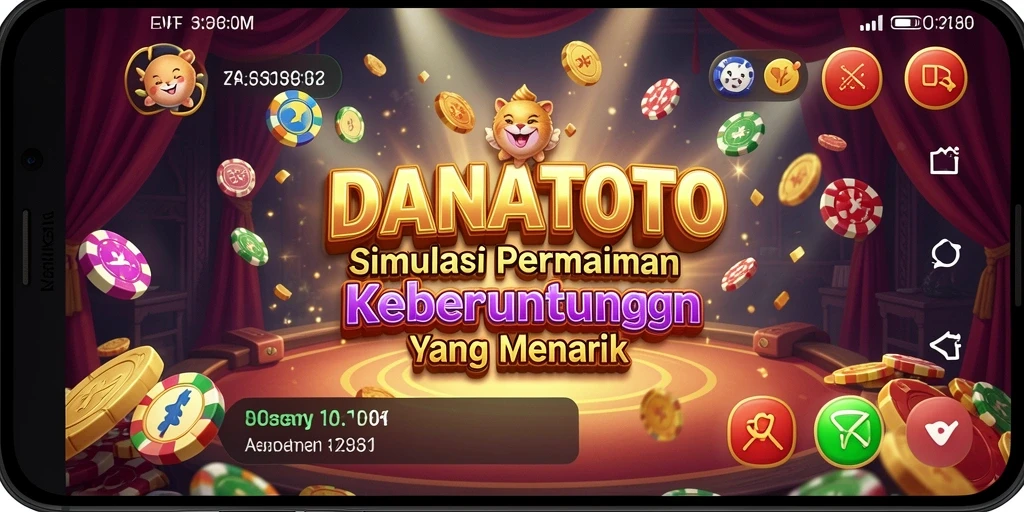 Tampilan gameplay menarik dari DANATOTO yang penuh aksi.