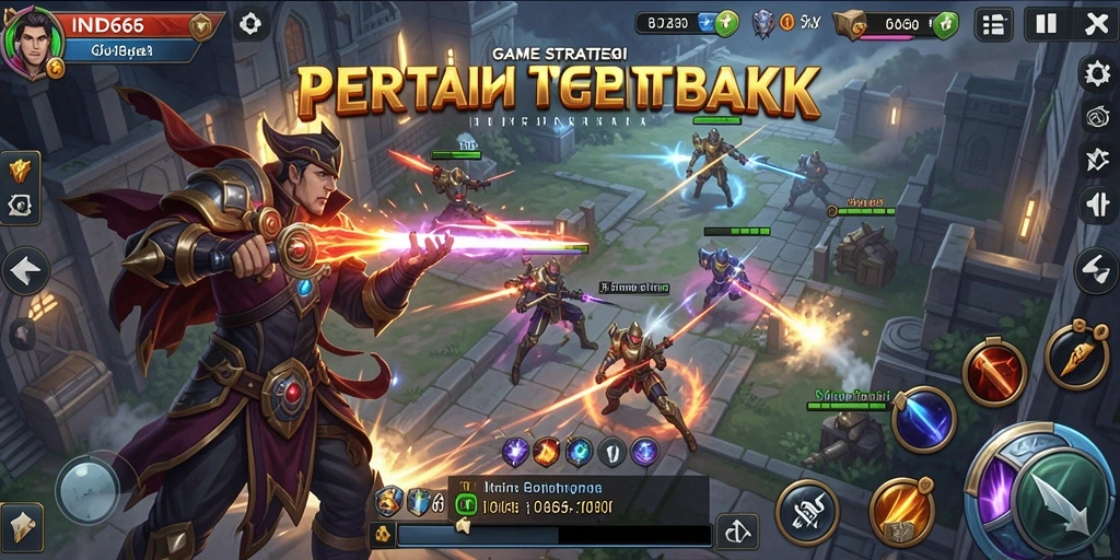 Gameplay seru dan strategi memukau dalam IND666.