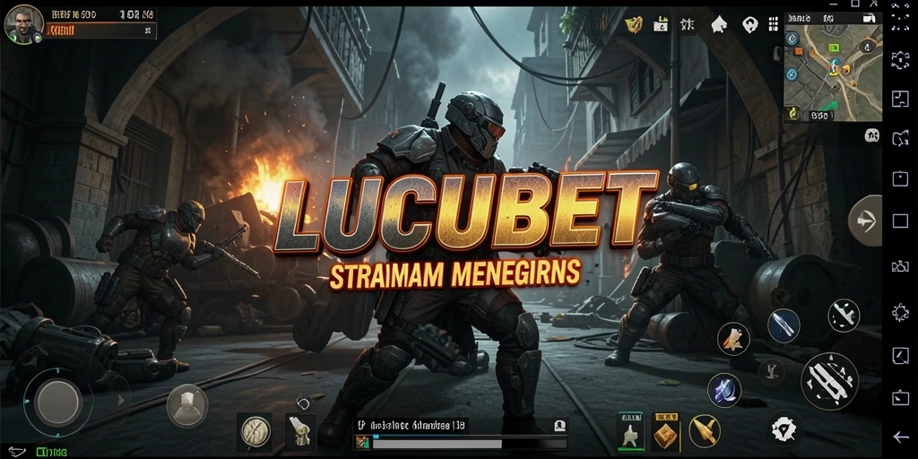 Tampilan gameplay menegangkan LUCUBET dengan strategi yang cerdas.