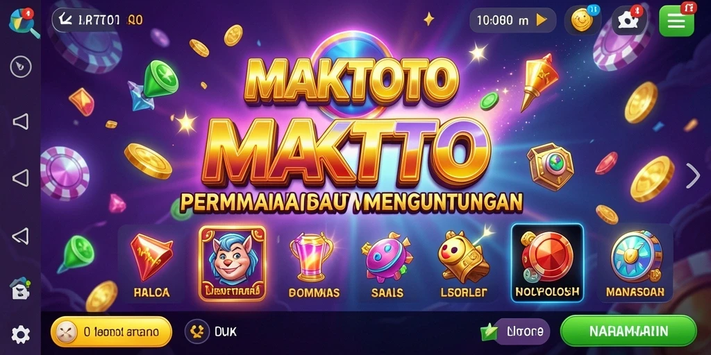 Gameplay Slot MAKTOTO yang seru dan mendebarkan.