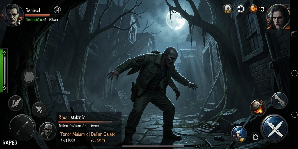 Gameplay mencekam di RAP89 yang membuat jari Anda bergetar.