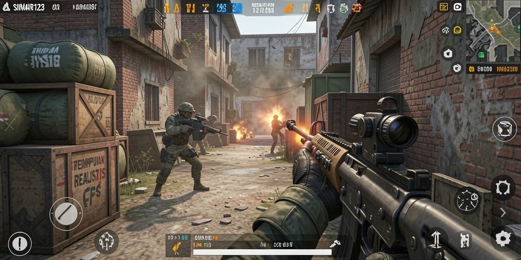 Gameplay mendebarkan dalam aksi tembak-menembak SINAR123.