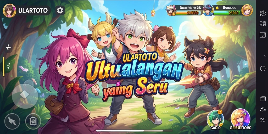 Tangkapan layar gameplay ULARTOTO yang menampilkan aksi seru.